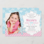 ウィンターオネダーランド招待状 招待状 (正面/裏面)