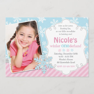 ウィンターオネダーランド招待状 招待状