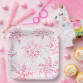 ウィンターオネダーランド紙パーティープレート ペーパープレート (パーティー)