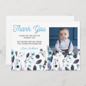 ウィンターオネダーランド誕生日サンキューオファーカード 招待状 (正面/裏面)