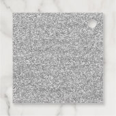 ウィンターオネダーランド誕生日シルバー金ゴールドスノーフレーク フェイバータグ (裏面)