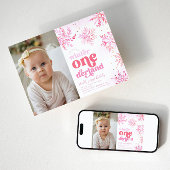 ウィンターオネダーランド誕生日招待状 招待状