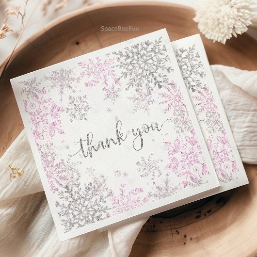 ウィンターオネダーランド誕生日 スタンダードランチョンナプキン