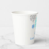 ウィンターオネダーランド1st誕生日紙カップ 紙コップ (右)