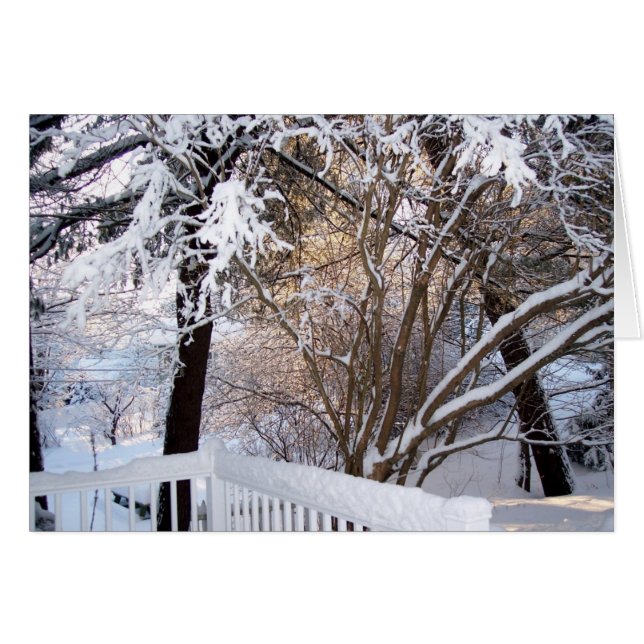 ウィンターオンザフロントポーチ (正面横)