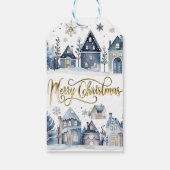 ウィンターオンダーランドメリークリスマスハウス ギフトタグ (裏面)