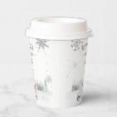 ウィンターオンダーランド最初の誕生日パーティー 紙コップ (右)