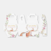 ウィンターオンダーランド誕生日パーティーの好意ボックス フェイバーボックス (折り畳みなし)