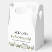 ウィンターオンダーランド誕生日パーティーの好意ボックス フェイバーボックス (オープン)