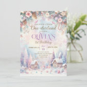ウィンターオンデーランド招待状 ウィンタースイーツハウス 招待状 (スタンド正面)