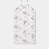 ウィンターオンデーランド ファーストバースデー サンクスギフト ギフトタグ (裏面)