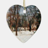 ウィンターオンマイ通り セラミックオーナメント (右)