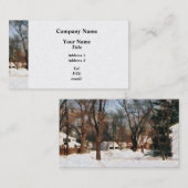 ウィンターオンマイ通り 名刺 (正面/裏面)