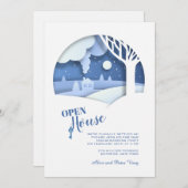 ウィンターオープンハウス招待状 招待状 (正面/裏面)