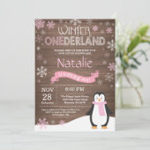 ウィンターオ素朴ネダーランド1st誕生日招待状 招待状 (スタンド正面)