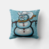 ウィンターカウボーイ装飾用クッション クッション (裏面)