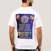 ウィンターカップルT型 Tシャツ (裏面)