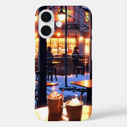 ウィンターカフェビベス Case-Mate iPhoneケース (裏面)
