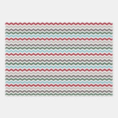 ウィンターカラーのラッピングペーパーシート3枚セット ラッピングペーパーシート (正面)