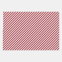ウィンターカラー包装紙フラットシートセット4 ラッピングペーパーシート