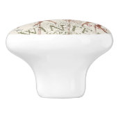 ウィンターガーデンホリデートインデアデザイン セラミックノブ (側面)