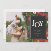 ウィンターガーデン |クリスマスフォトカード シーズンカード (正面)