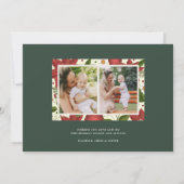 ウィンターガーデン |クリスマスフォトカード シーズンカード (裏面)