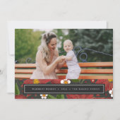 ウィンターガーデン |クリスマスフォトカード シーズンカード (正面)