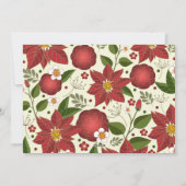 ウィンターガーデン |クリスマスフォトカード シーズンカード (裏面)