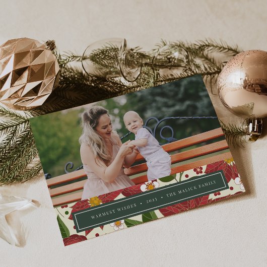 ウィンターガーデン |クリスマスフォトカード シーズンカード