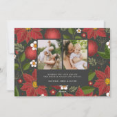 ウィンターガーデン |クリスマスフォトカード シーズンカード (裏面)