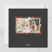 ウィンターガーデン |スクエアホリデーカード シーズンカード (裏面)