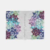 ウィンターガーデン フリースブランケット (正面(横))