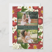 ウィンターガーデン |ホリデーフォトカード シーズンカード (正面)