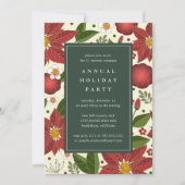 ウィンターガーデン |ホリデー企業のパーティー招待状 招待状 (正面)