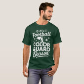 ウィンターガードインストラクター、カラーガードトレーナー Tシャツ (正面フル)