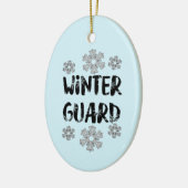 ウィンターガードスノーフレーク セラミックオーナメント (左)