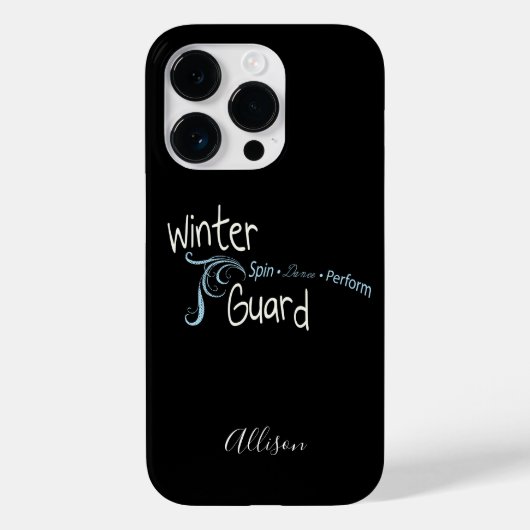 ウィンターガードスピンダンスパフォーマンス Case-Mate iPhoneケース (裏面)