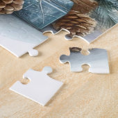 ウィンターキャビンパズル ジグソーパズル (側面)