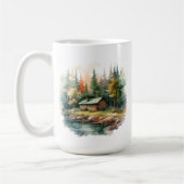 ウィンターキャビンマグ コーヒーマグカップ (左)