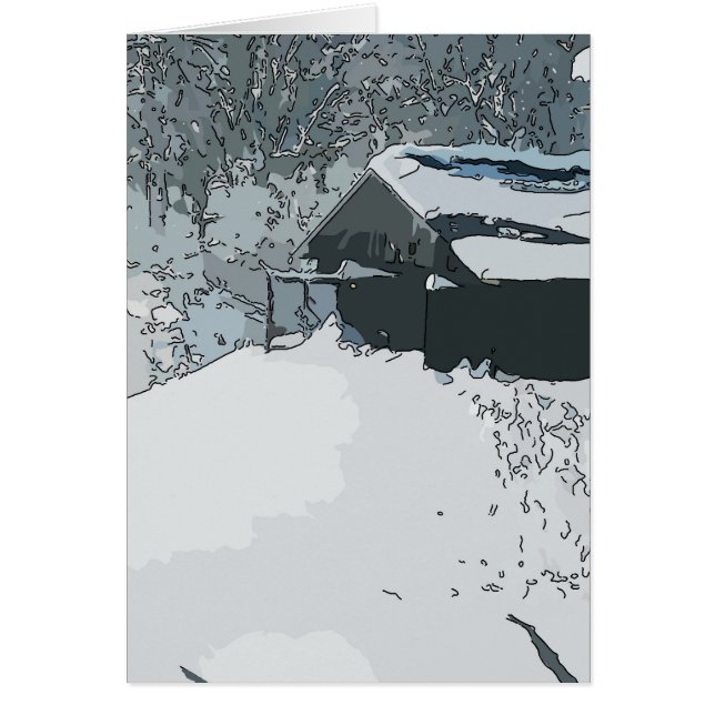 ウィンターキャビン雪ヴィンテージ (正面)