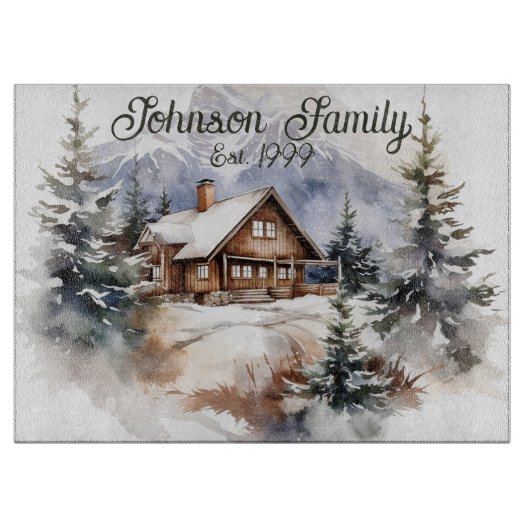 ウィンターキャビン カッティングボード (正面)