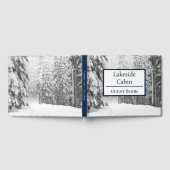 ウィンターキャビンAirbnbバケーションレンタル ゲストブック (全面)