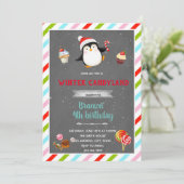 ウィンターキャンディランドテーマ招待状 招待状 (スタンド正面)