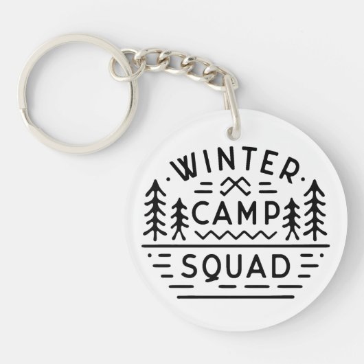 ウィンターキャンプ班の乗組員 キーホルダー (正面)