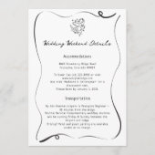 ウィンターキューピッ結婚ドスキー詳細カード プログラム (正面)