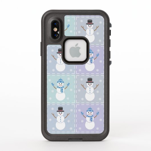 ウィンターキルトのLifeproofケース LifeProof iPhoneケース (裏面)