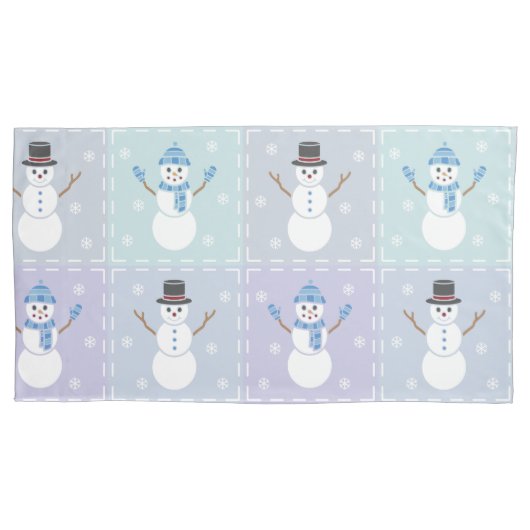 ウィンターキルトピローケース 枕カバー (正面)