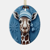 ウィンターキレーフスノーフレークオーナメント セラミックオーナメント (右)