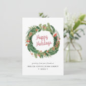 ウィンタークリスマスコーポレート シーズンカード (スタンド正面)